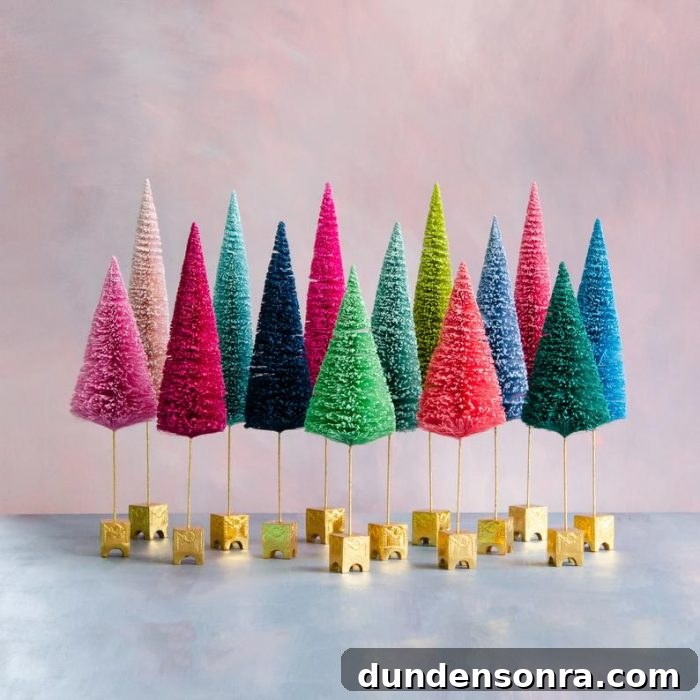 Where to Buy Bottle Brush and Decorative Christmas Trees Near You 7 French Bottle Brush Trees