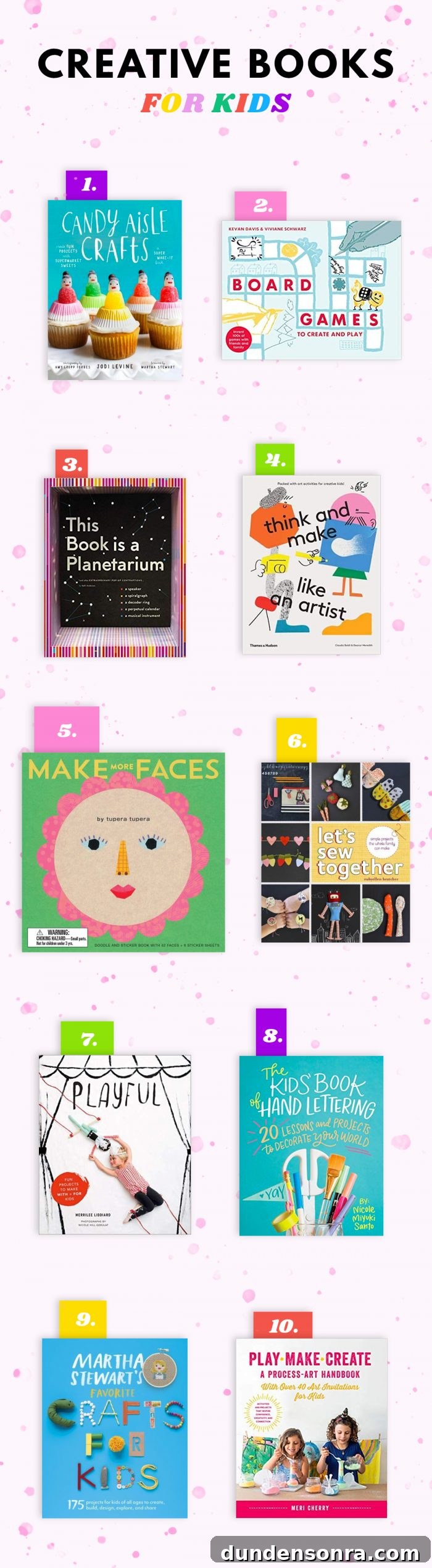 Creative Books for Kids and Teens