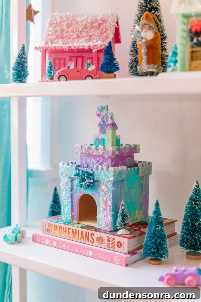 Step Inside Our Festive Holiday Home Tour 11 DIY Christmas Village Castle