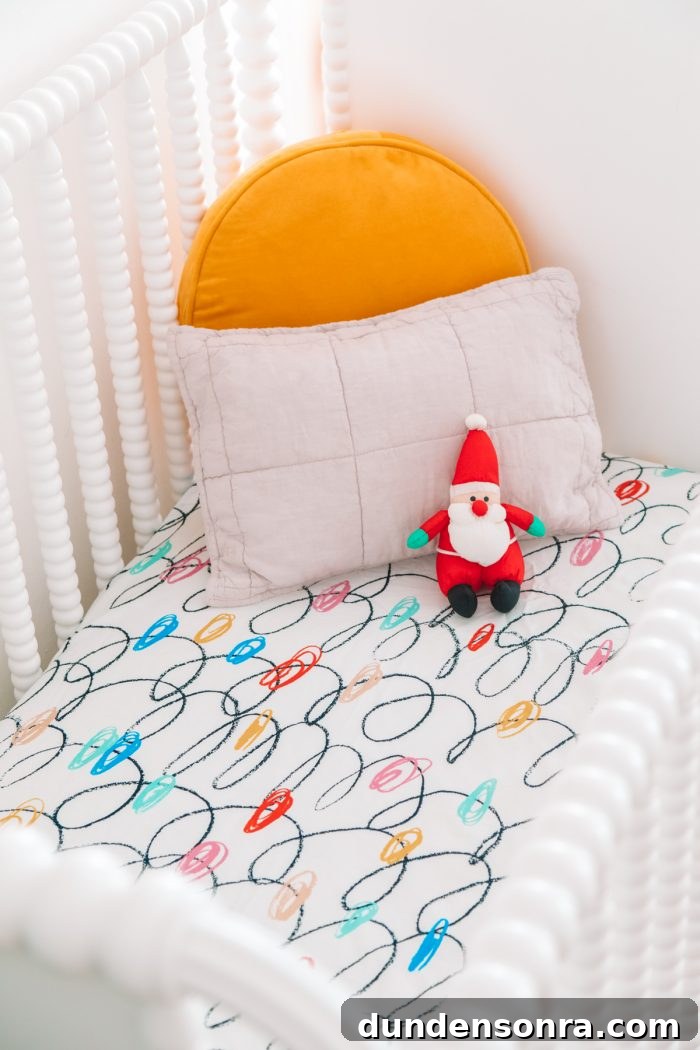 Step Inside Our Festive Holiday Home Tour 25 Christmas Crib Sheets