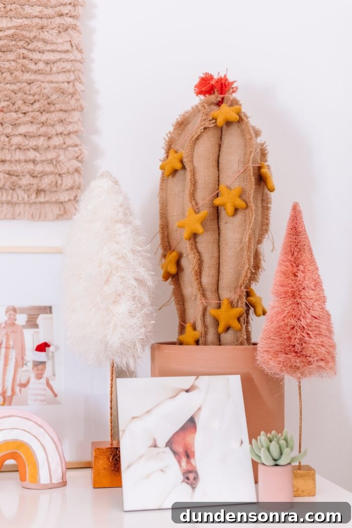 Step Inside Our Festive Holiday Home Tour 30 Pink and Neutral Christmas Decor