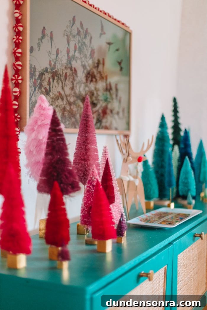 Step Inside Our Festive Holiday Home Tour 8 Colorful Living Room at Christmas
