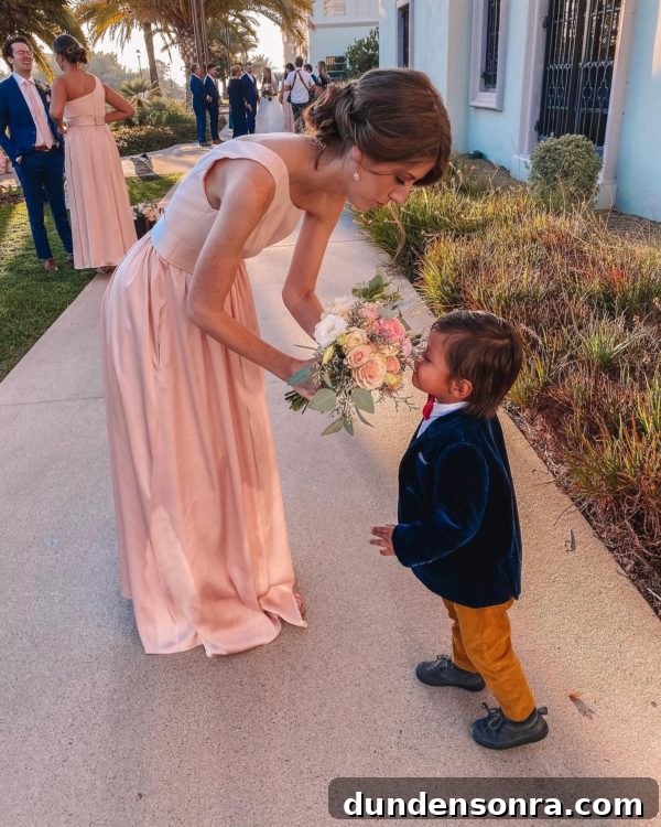 Pink Bridesmaid Dress