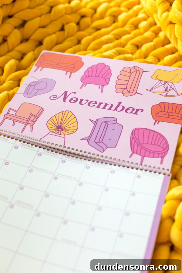 November calendar 