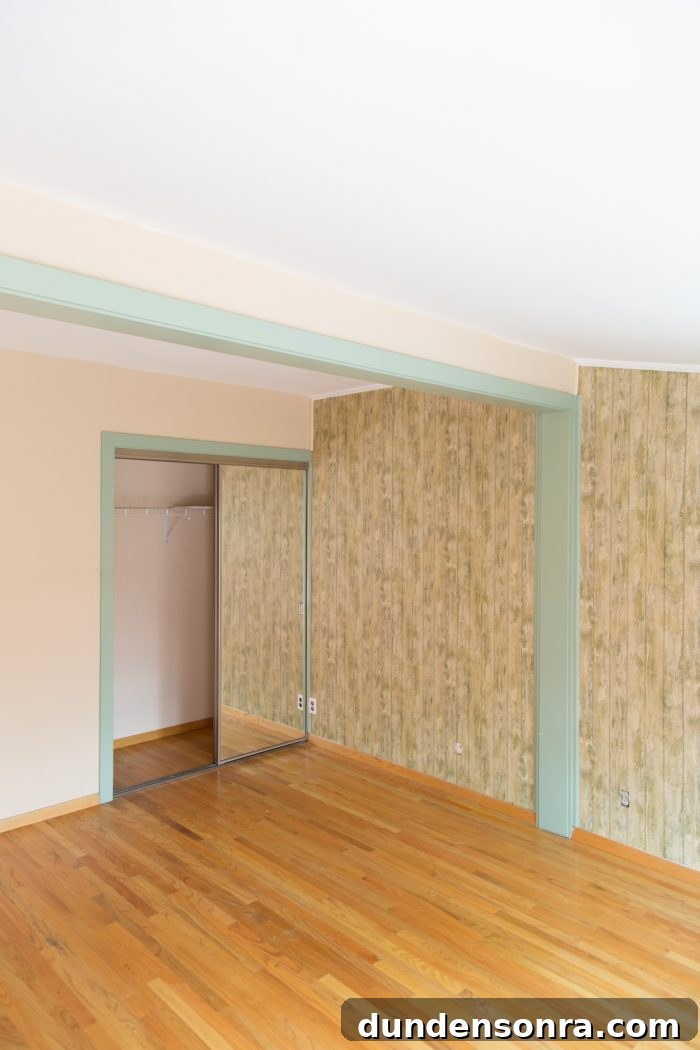 Home Renovation Progress: Completed Work and Remaining Tasks 22 Nursery Closet Before