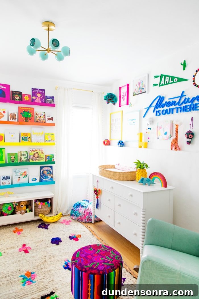 Home Renovation Progress: Completed Work and Remaining Tasks 4 Arlo's Rainbow Nursery Reveal