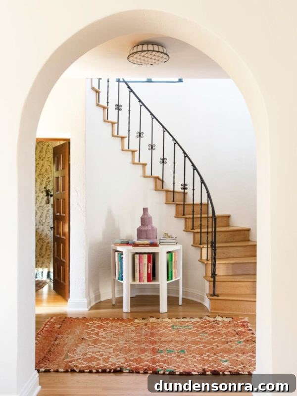 Designing My Dream Forever Home: Ideas for Lasting Comfort and Style 6 1920s los angeles spanish home staircase