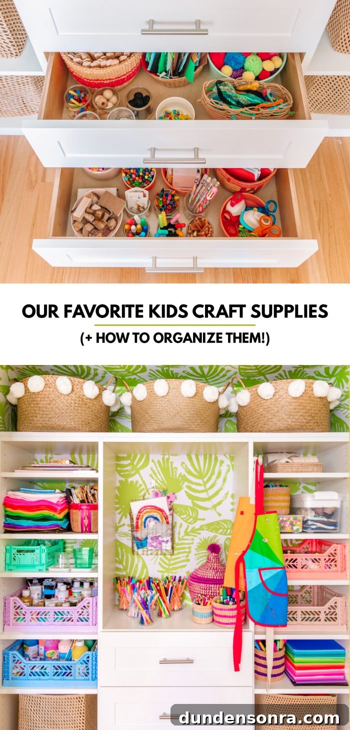 Top Kids Craft Supplies: What's in Our Craft Closet 9 Favorite Craft Supplies for Kids