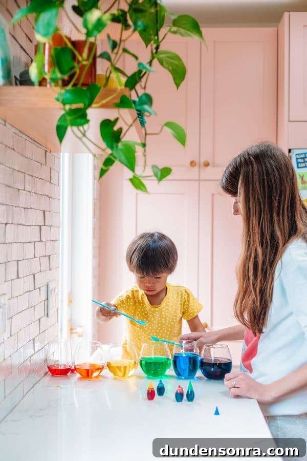 DIY Rainbow Water Xylophone