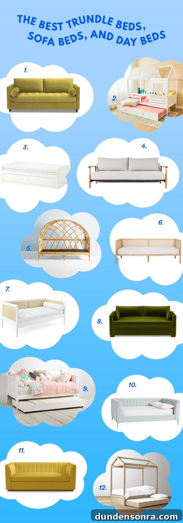 The Best Sofa Beds, Trundle Beds and Day Beds