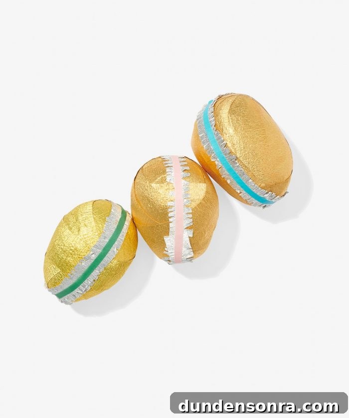 Golden Easter Egg Surprise Ball