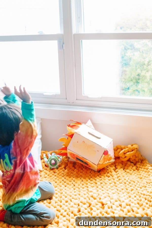 Space Day Activities and Crafts for Toddlers: Fun Themed Ideas 7 DIY Cardboard Rocket Ship