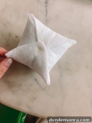 felt ice cream craft