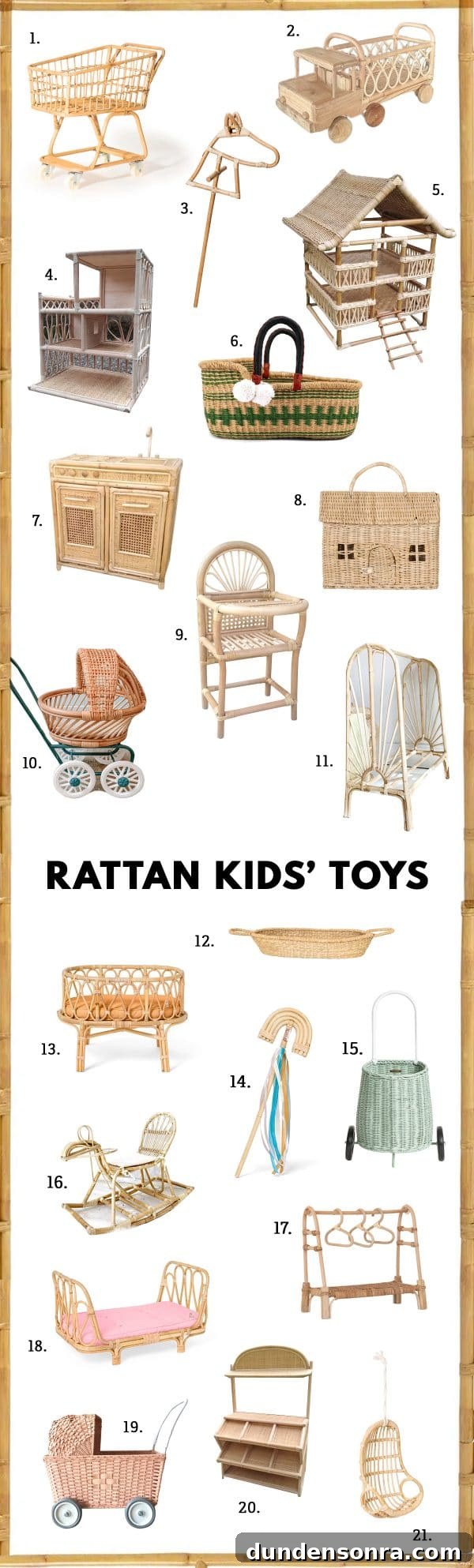 Handcrafted Rattan Toys for Kids: Safe, Durable Playroom Picks 3 Rattan Kids Toys