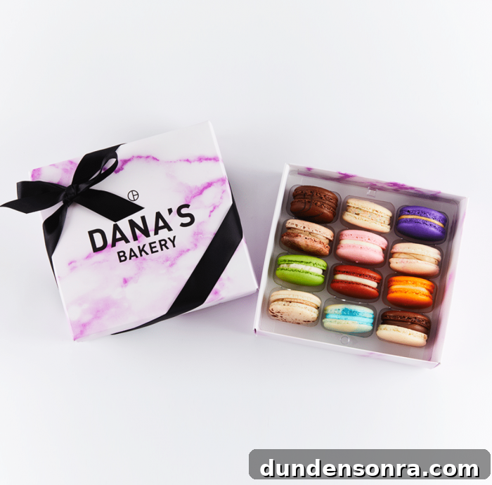 Food Gifts to Mail - Danas Bakery Macarons