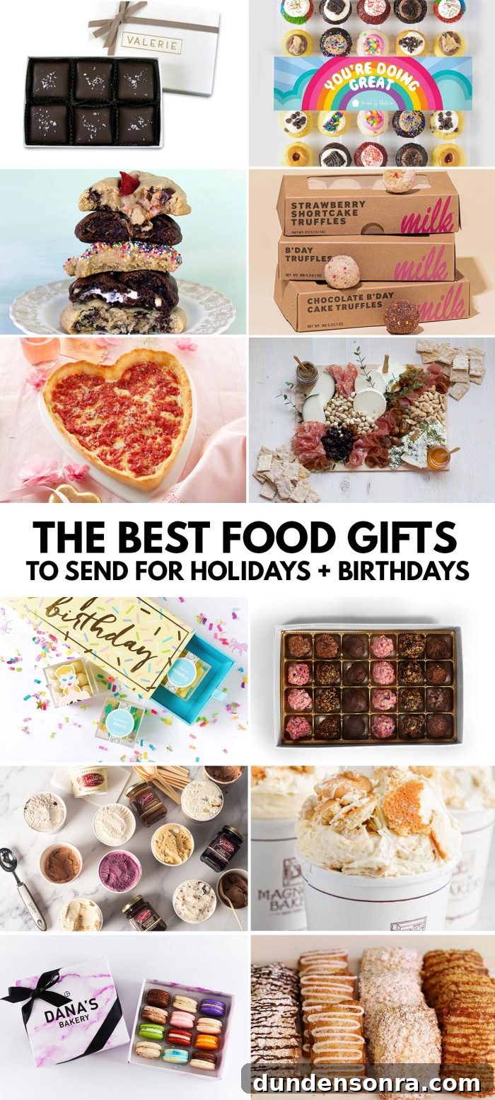 The Best Food Gifts to Send for Birthdays and Holidays