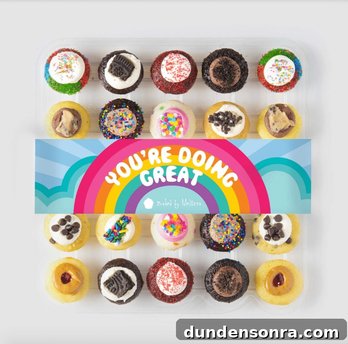 Food Gifts to Mail - Baked By Melissa Mini Cupcakes