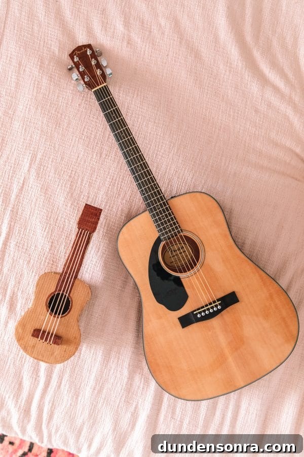 Sound of Music Crafts for Kids: Fun DIY Projects Inspired by the Film 3 How To Make a Cardboard Guitar