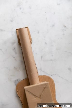Sound of Music Crafts for Kids: Fun DIY Projects Inspired by the Film 8 A cardboard pipe