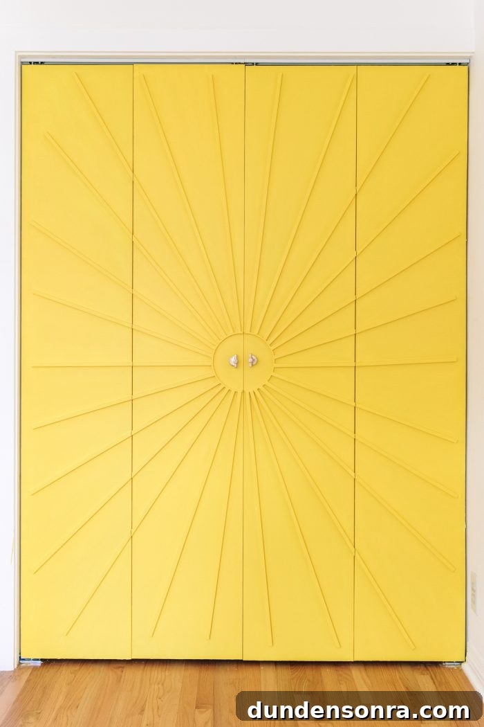 Colorful Nursery Closet