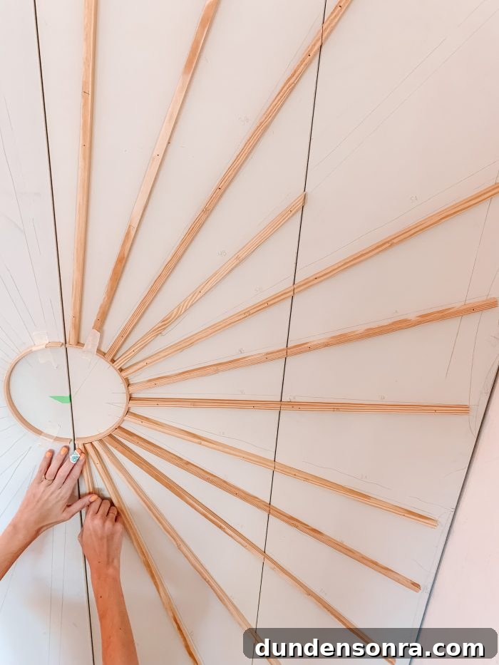 How To Make Sunburst Closet Doors