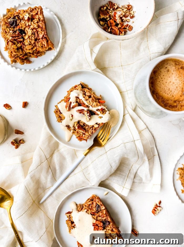 Favorite Breakfast Recipes Our Family Loves 3 Carrot Cake Baked Oatmeal