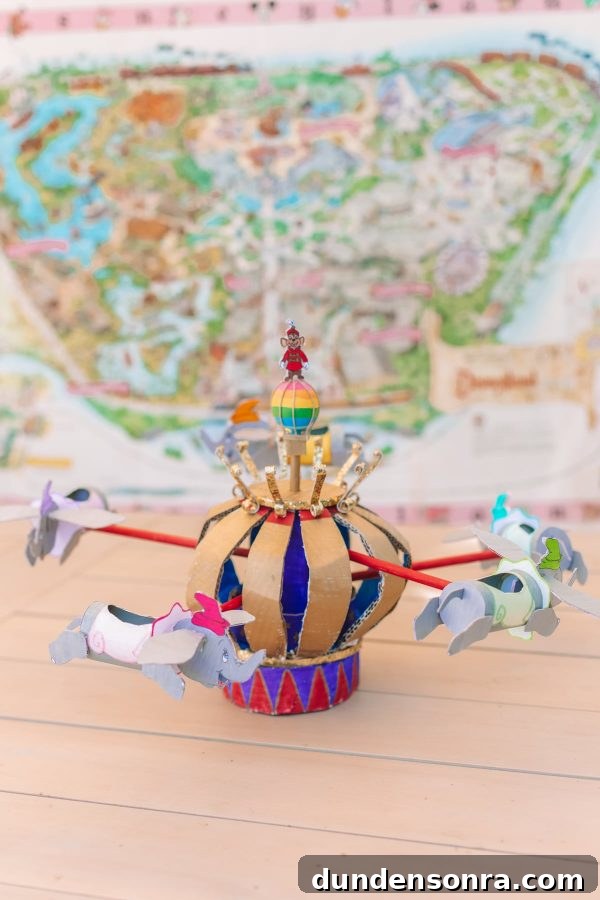 Build a Cardboard Dumbo Ride: Step-by-Step DIY Guide 2 Cardboard dumbo ride