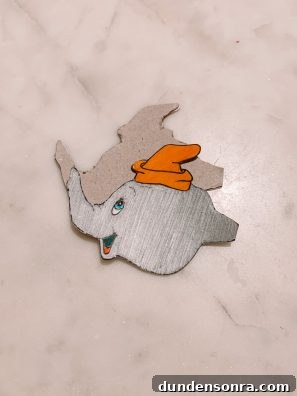 Build a Cardboard Dumbo Ride: Step-by-Step DIY Guide 17 A close up of an animal