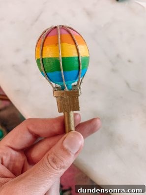 Build a Cardboard Dumbo Ride: Step-by-Step DIY Guide 26 Cardboard rainbow hot balloon