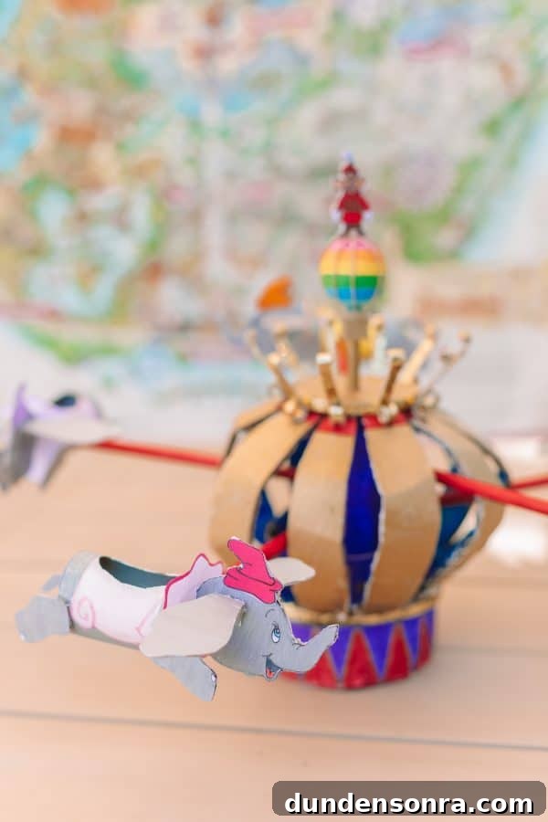Build a Cardboard Dumbo Ride: Step-by-Step DIY Guide 4 A cardboard dumbo ride