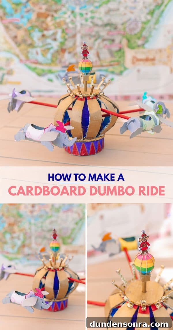 Build a Cardboard Dumbo Ride: Step-by-Step DIY Guide 32 How To Make A Cardboard Dumbo Ride (From Disneyland!)