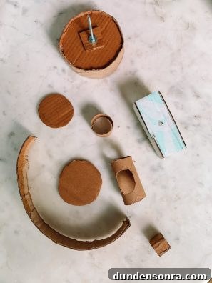 Build a Cardboard Dumbo Ride: Step-by-Step DIY Guide 6 Cardboard pieces