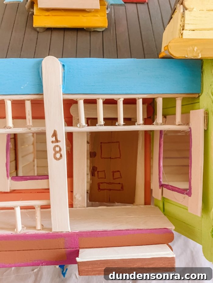 How To Make A Popsicle Stick Disney Up House
