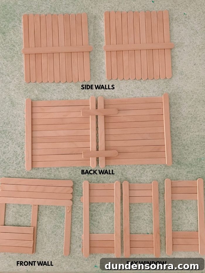 How To Make A Popsicle Stick Disney Up House