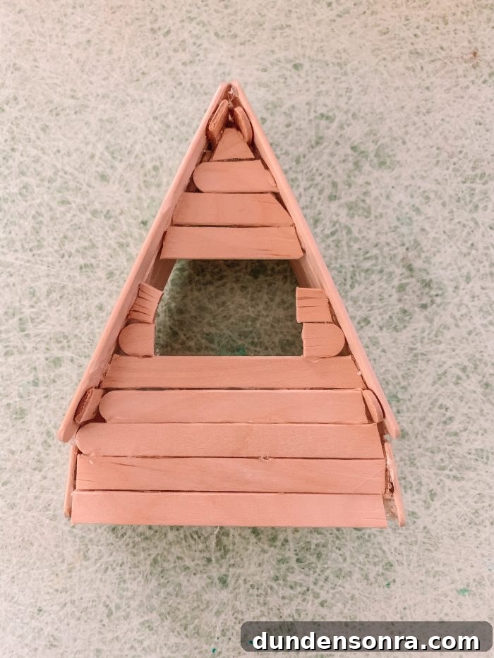 How To Make A Popsicle Stick Disney Up House