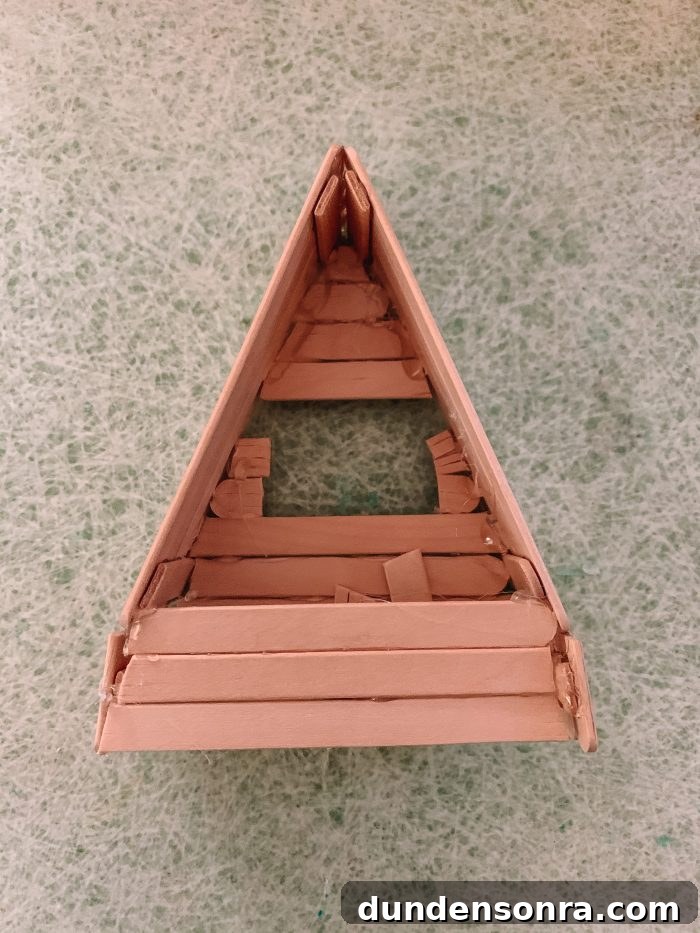 How To Make A Popsicle Stick Disney Up House