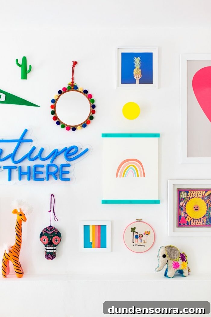 Gallery Walls for Kids Rooms