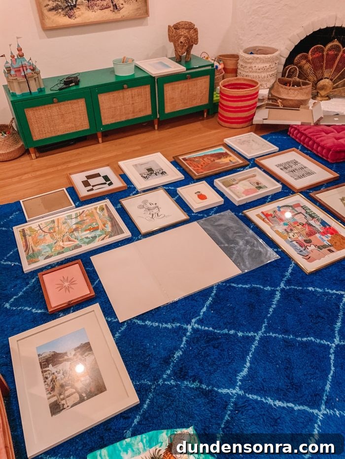 How To Layout A Gallery Wall