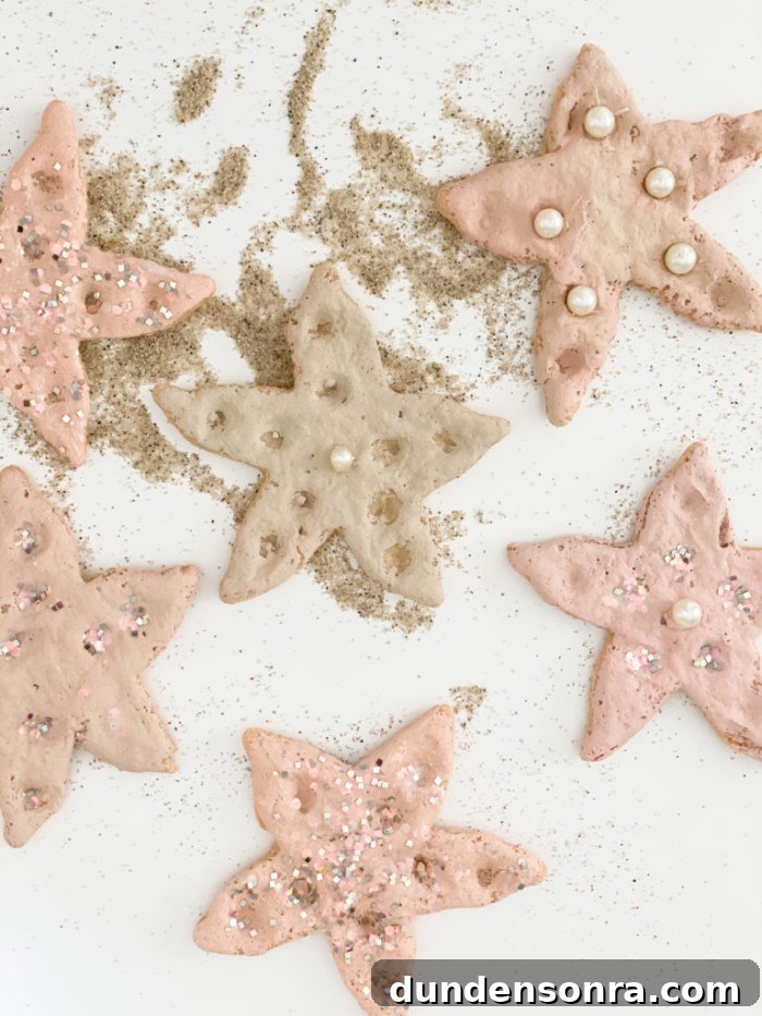 Salt Dough Starfish craft