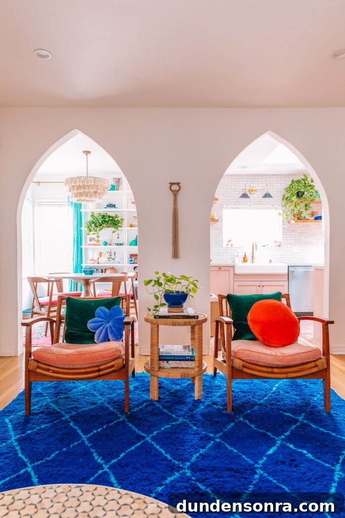 Colorful California Living Room