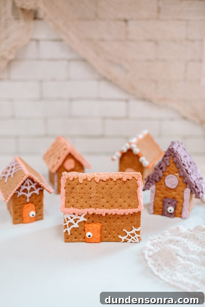 Edible Haunted Houses: Halloween Candy House Ideas and Guide 4 How To Make An Edible Haunted House Village