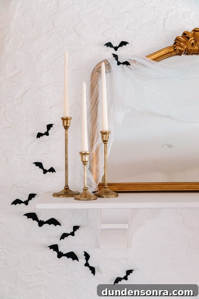 Halloween Mantle Decor Ideas