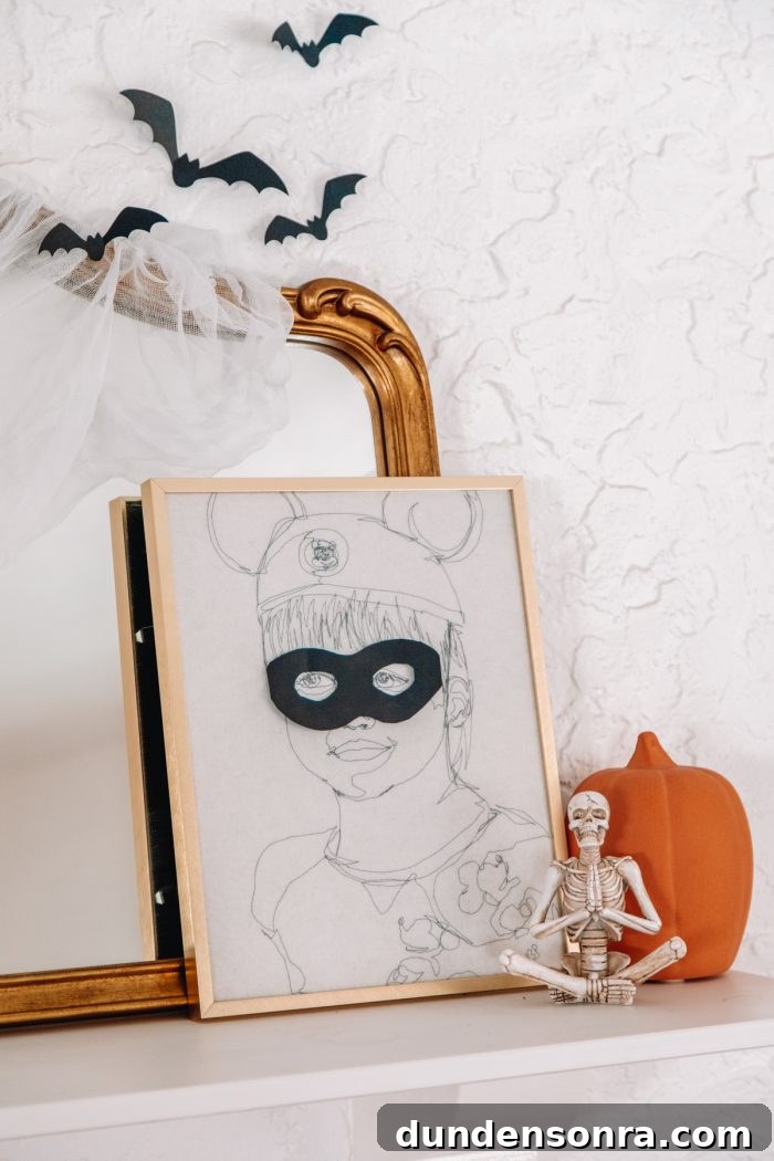 Decorate Photos and Art For Halloween