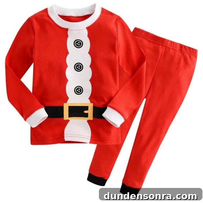 Santa Suit Pajamas for Kids