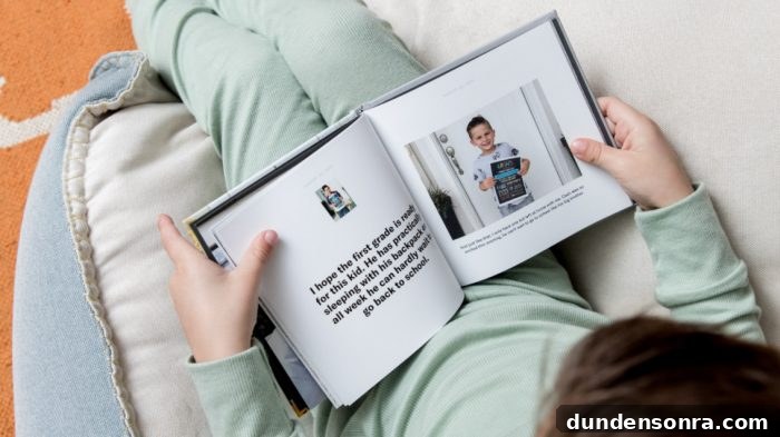 Personalized photo book, perfect for grandparents!
