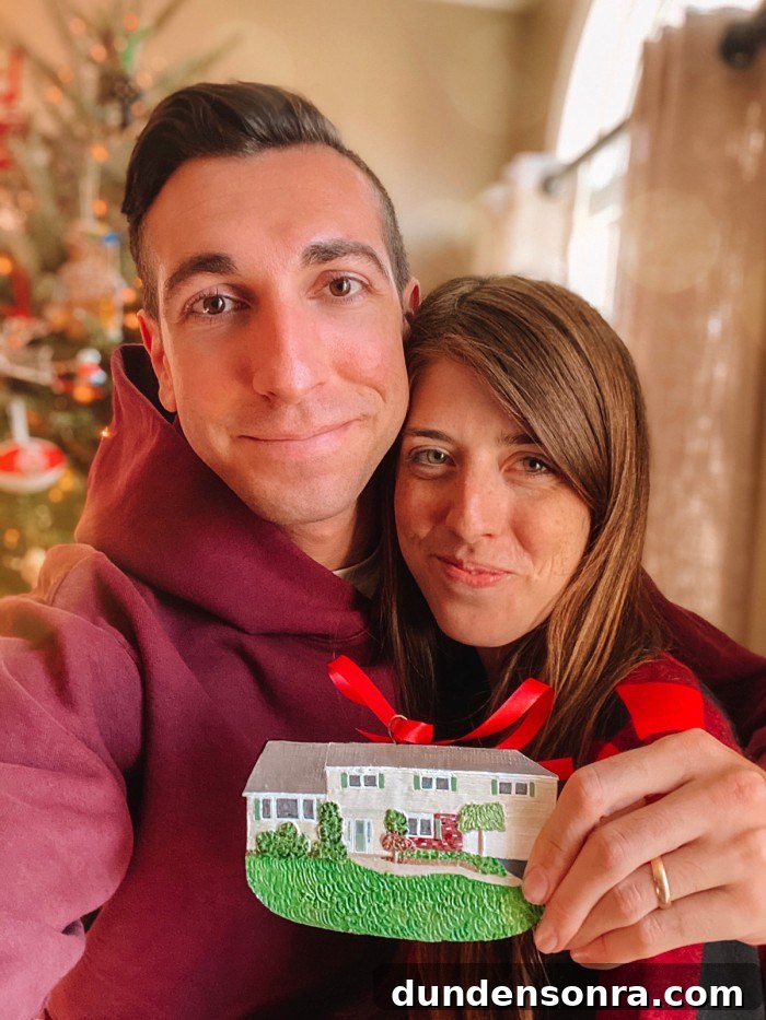 Couple with House Ornament