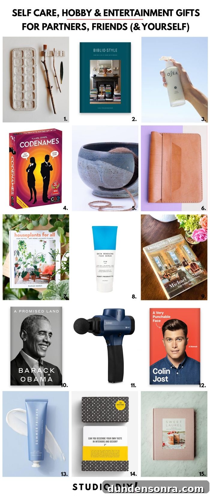 Gift Ideas for Partners, Friends, and Yourself 5 Self Care, Hobby & Entertainment Gift Ideas