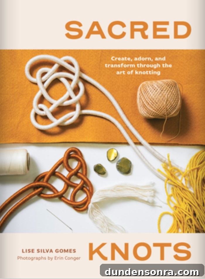 Sacred Knots cover with different types of knots
