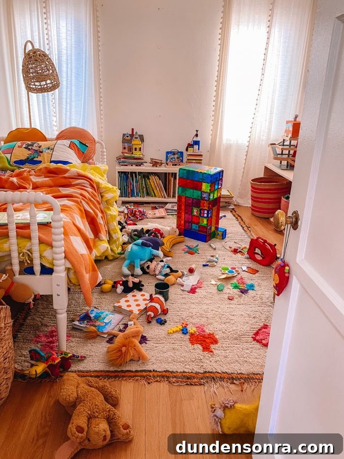 Messy Kids Room