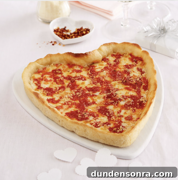 Heart Shape Pizza